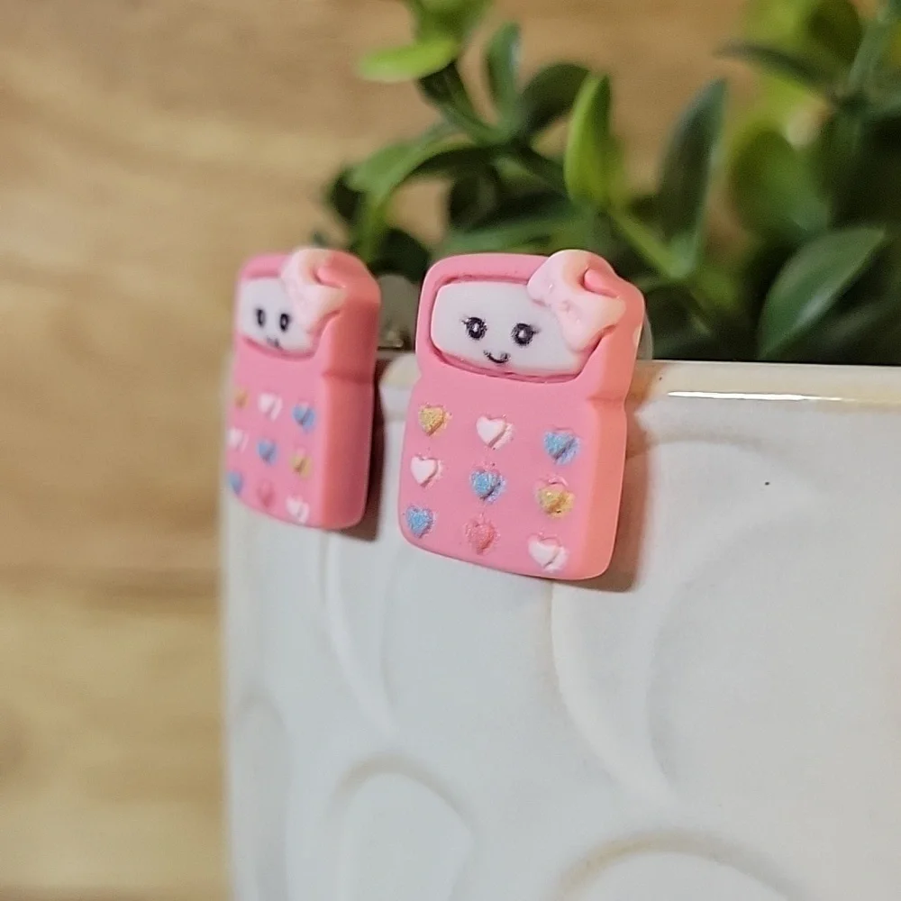 🔥LAST PAIR🔥 Kawaii Calculator Stud Earrings